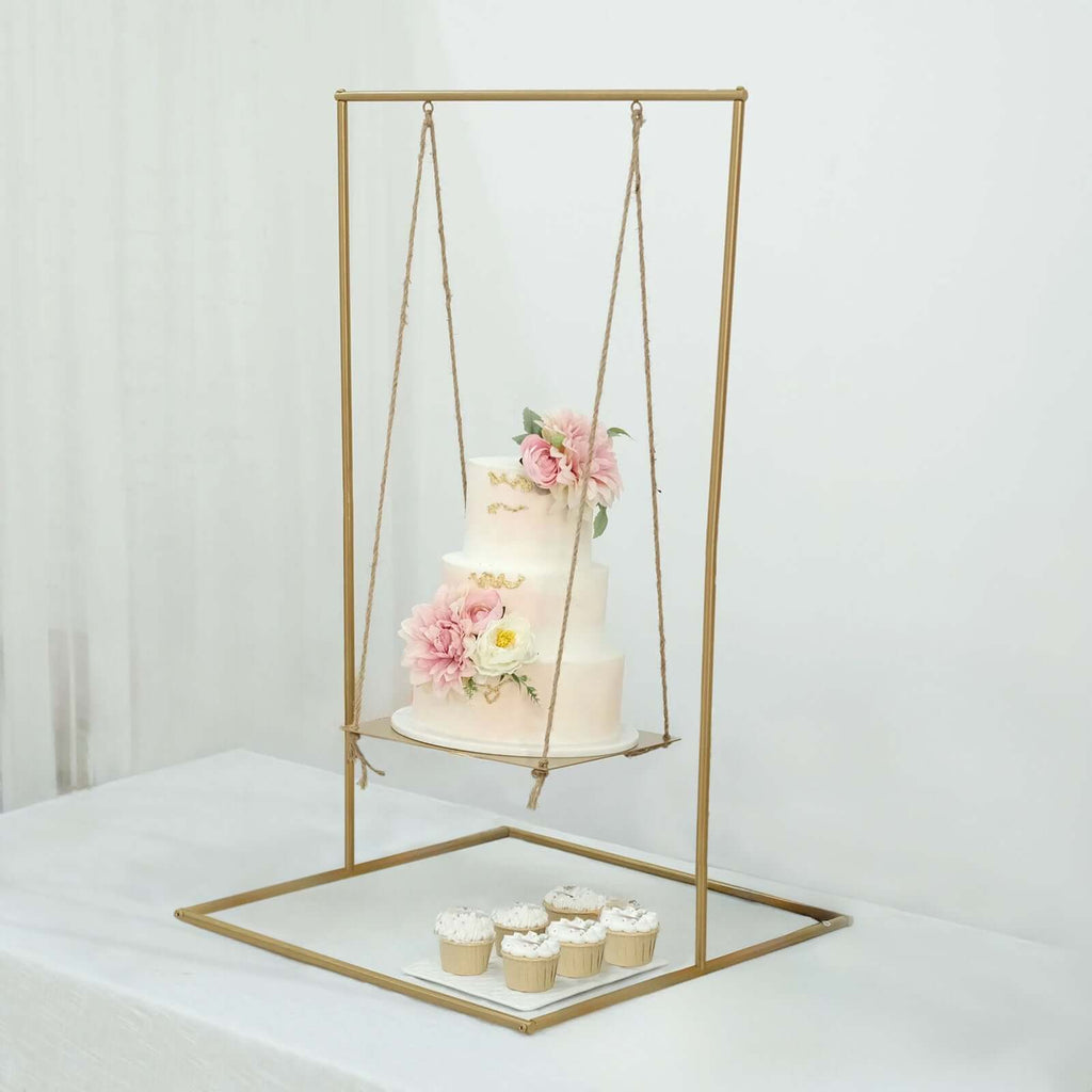 Hanging Dessert Display Centerpiece Cake Stand Swing