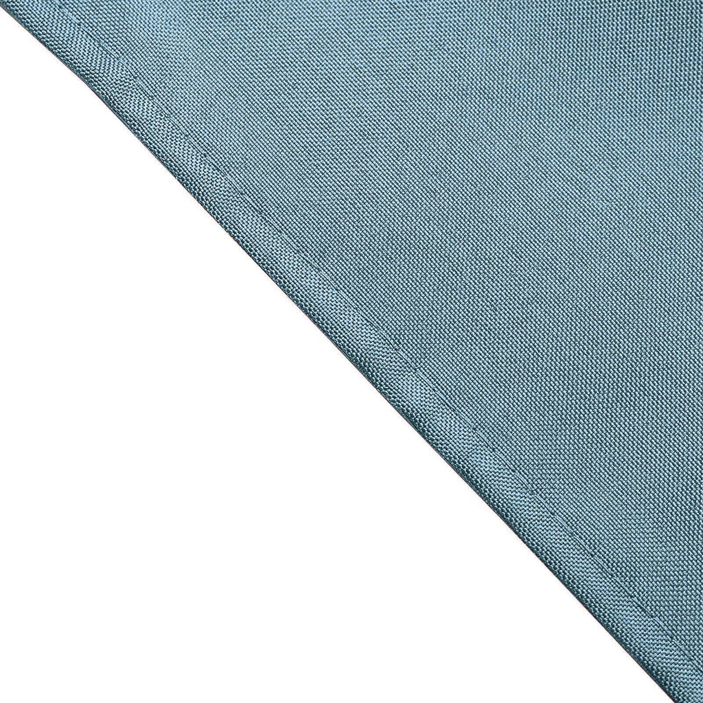 Efavormart Pack of 5 Dusty Blue Premium 17 x 17 Washable Polyester Napkins  Great for Wedding Party Restaurant Dinner Parties 