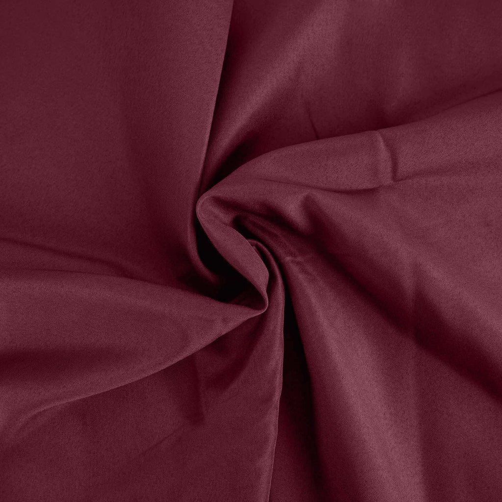 5 Pack 17x17 Burgundy Polyester Linen Napkins