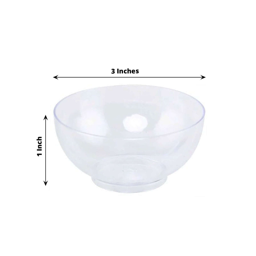 Large Clear Plastic Bowl