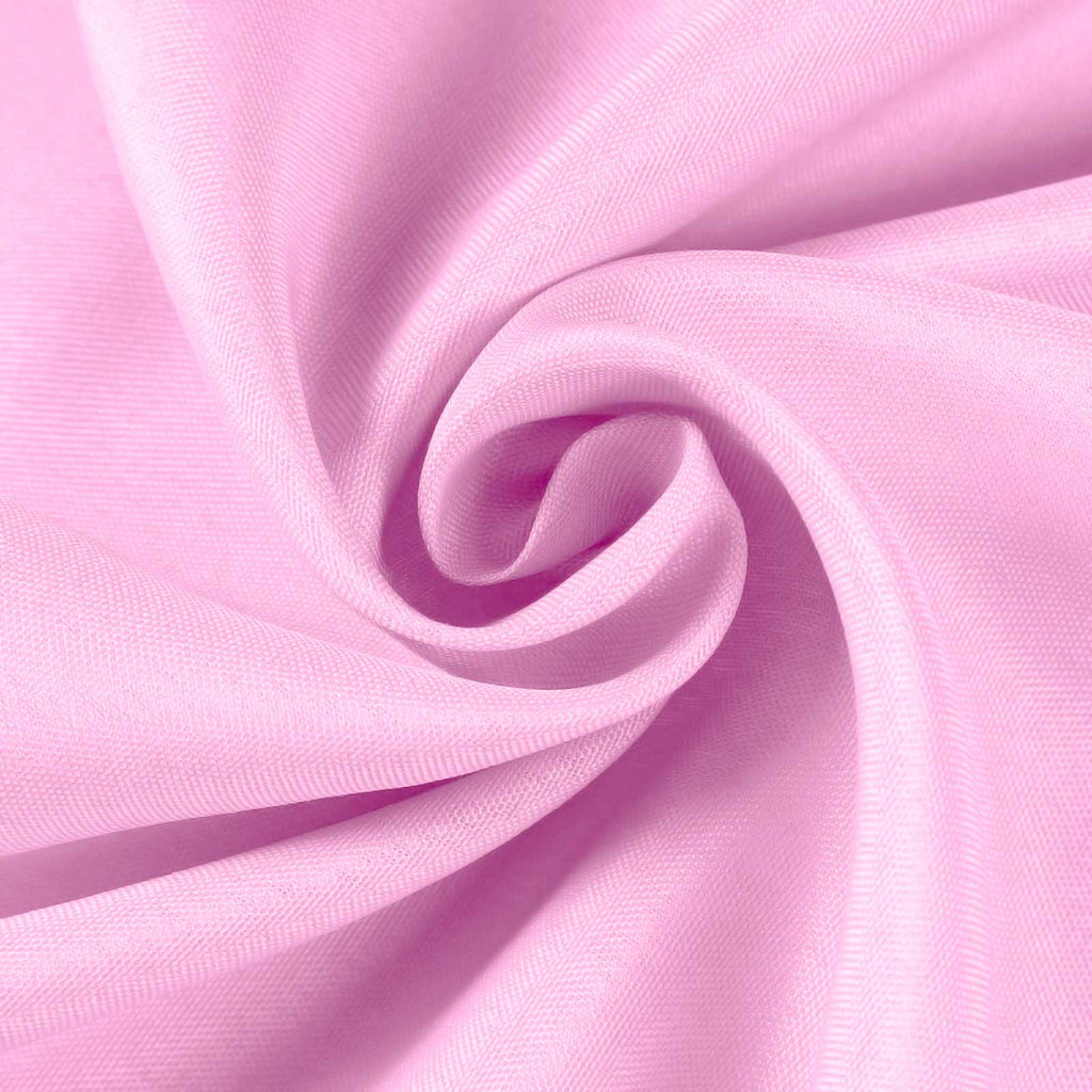 Pink Cloth Polyester Dinner Napkins 