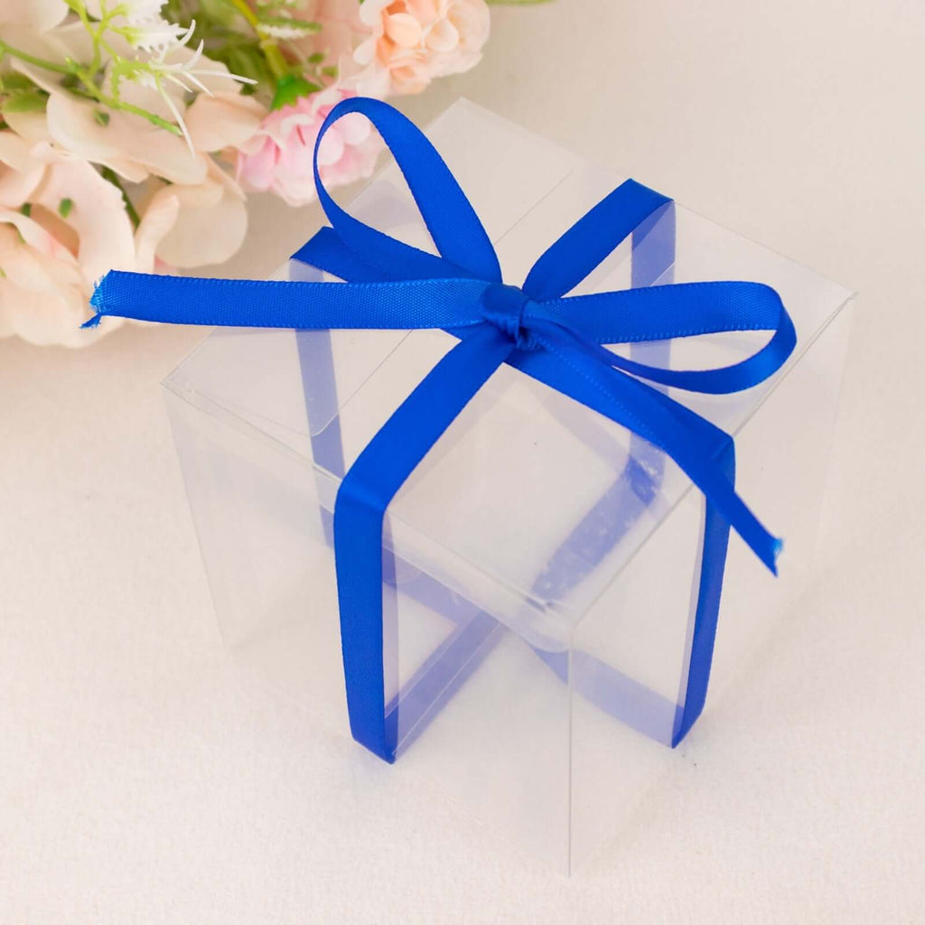 Efavormart 1.5 x 6 Yard - Set of 2 Dusty Blue Chiffon Ribbon Rolls For  Bouquets, Wedding Invitations & Gift Wrapping 