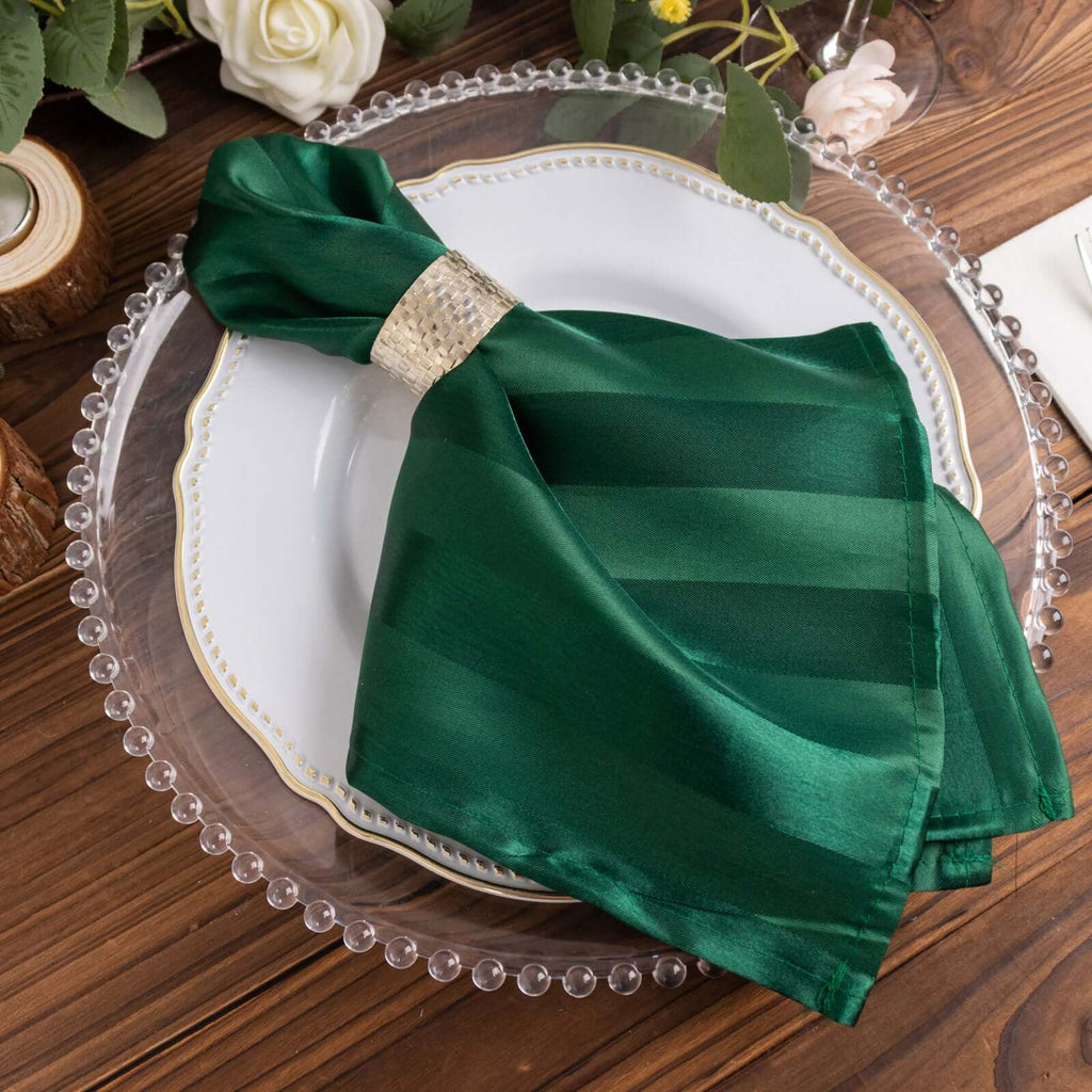 http://www.efavormart.com/cdn/shop/files/pack-hunter-emerald-green-striped-satin-cloth-napkins_1024x1024.jpg?v=1694487182