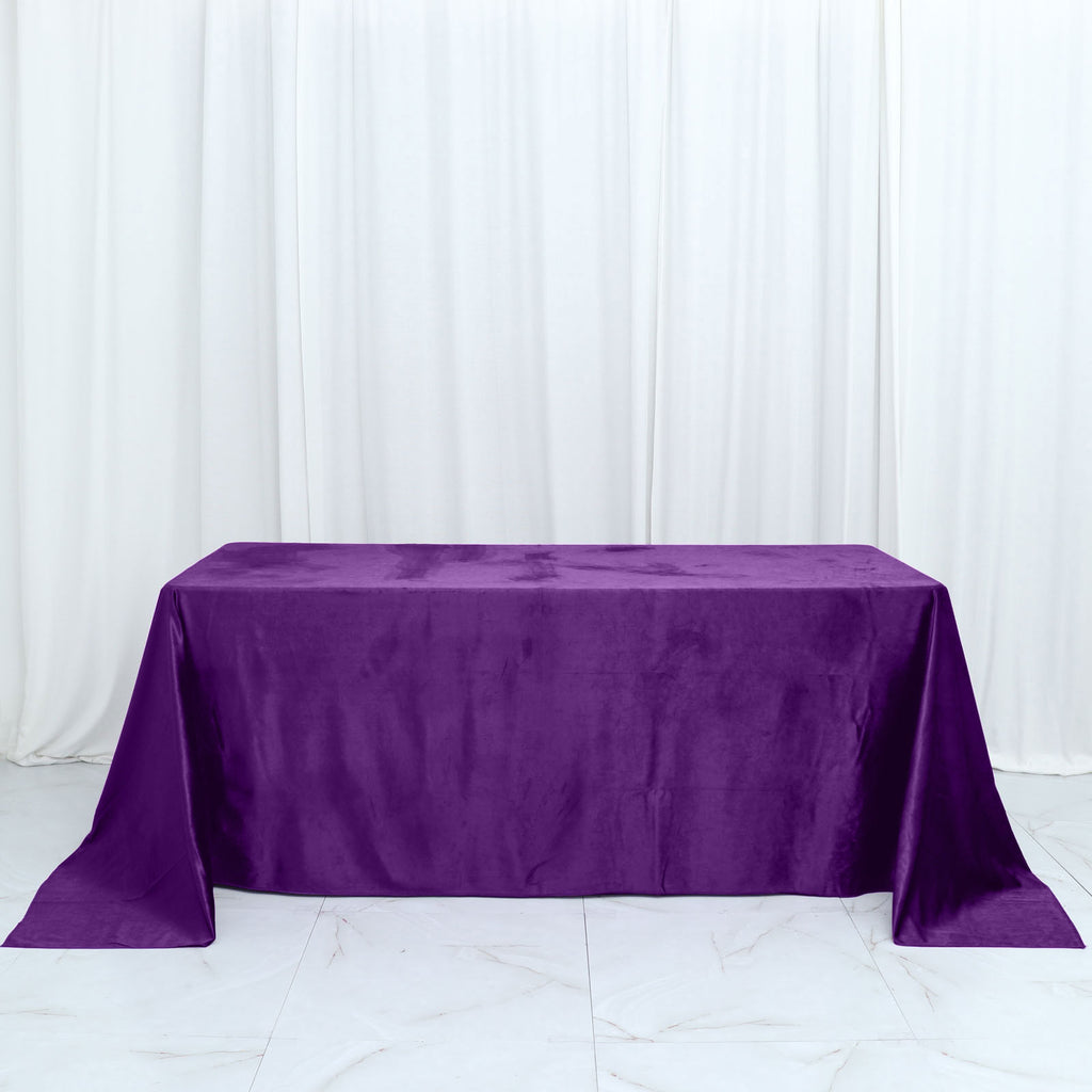  Violet Linen Decorative Printed Fruttela Tablecloth