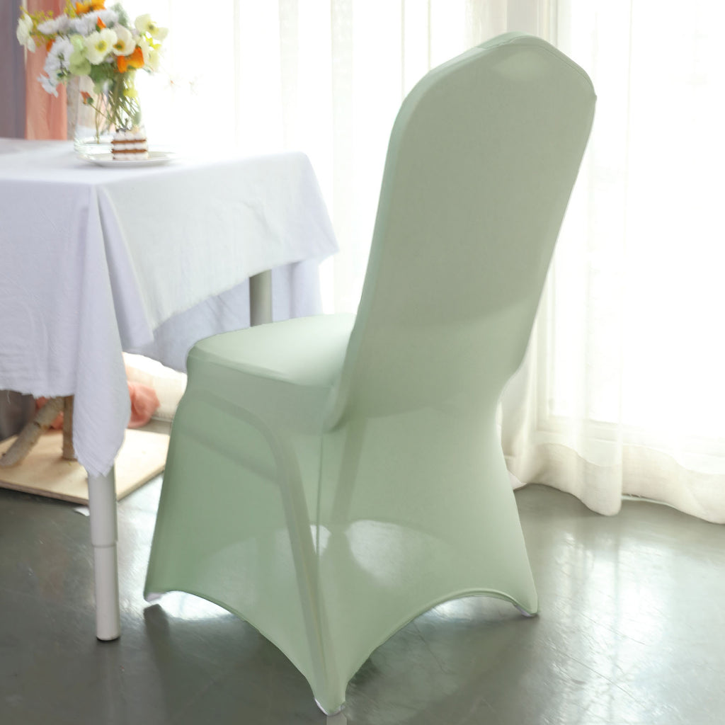 Stretch Spandex Banquet Chair Cover Sage