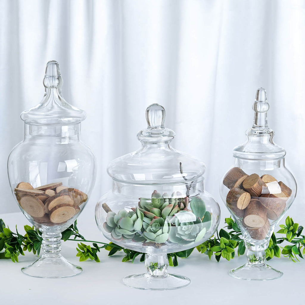 Inexpensive Glass Canisters - Sincerely, Sara D.