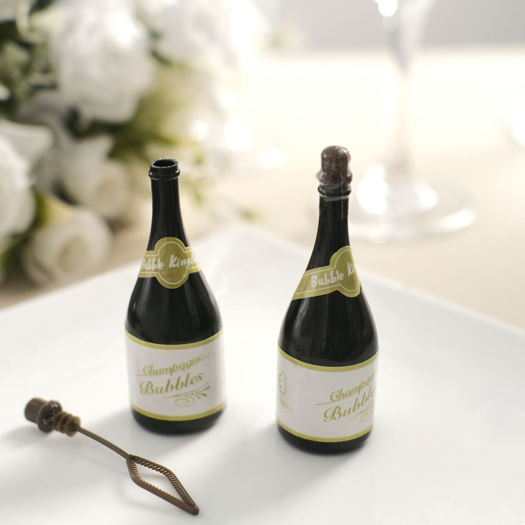 Mini Wedding Bubbles Champagne Bottle Souvenir Keepsake