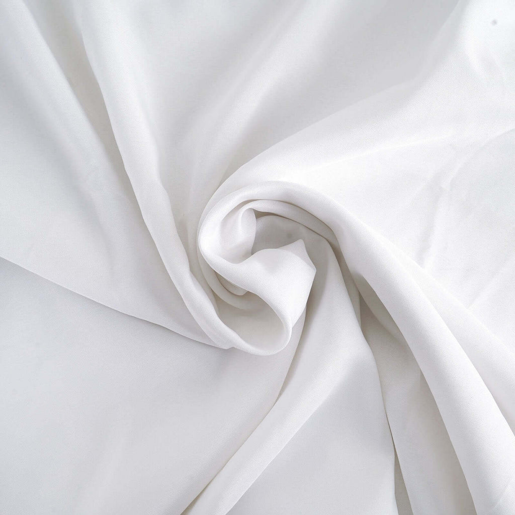 White polyester deals fabric