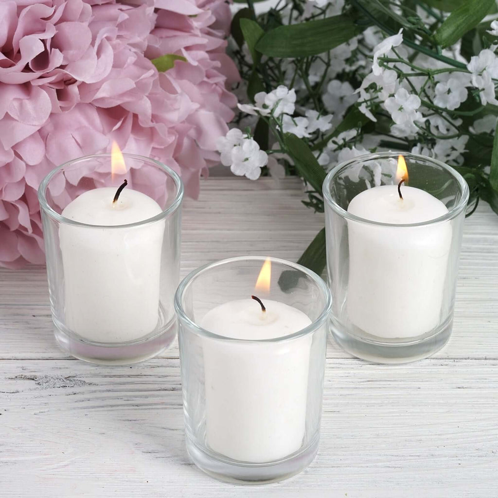 Clear Glass Votive Candle Holder