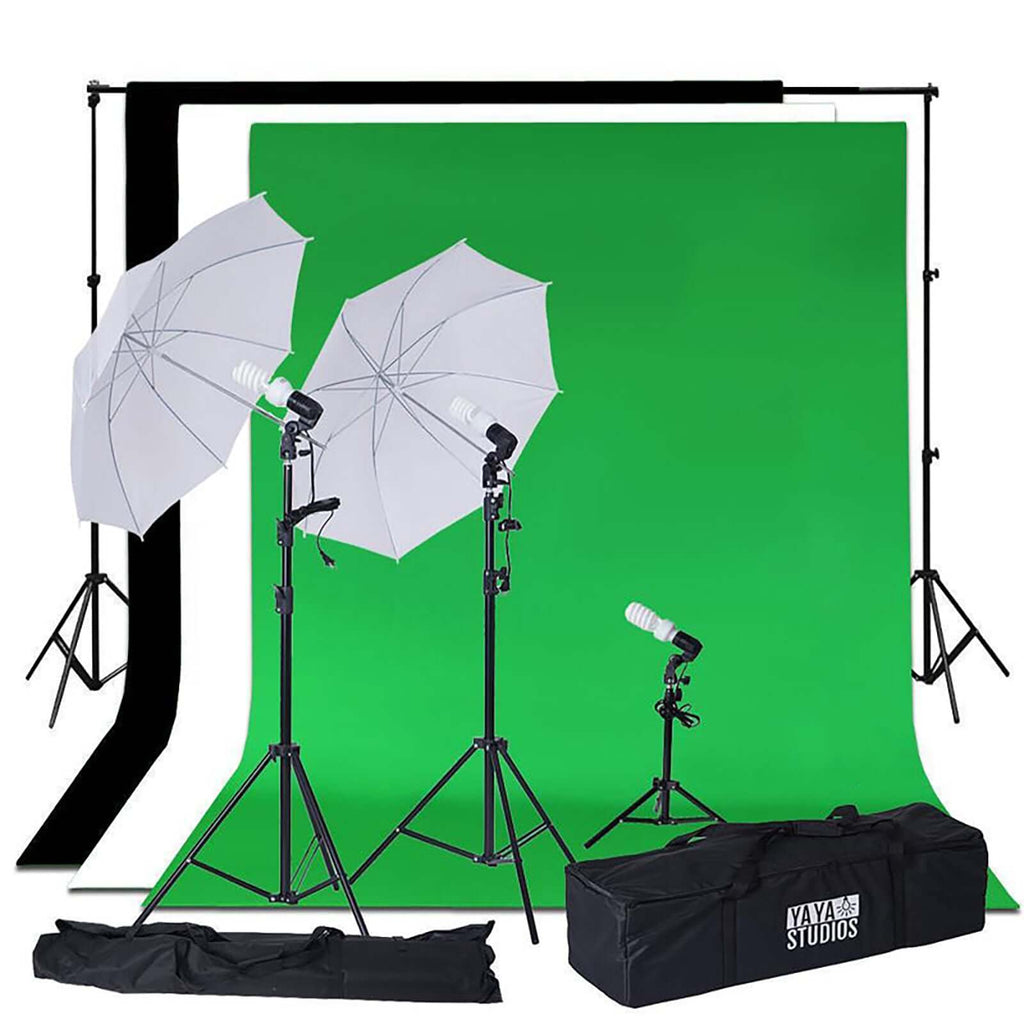 Muslin 10ft Cloth Backdrop - Chromakey Green Muslin Background