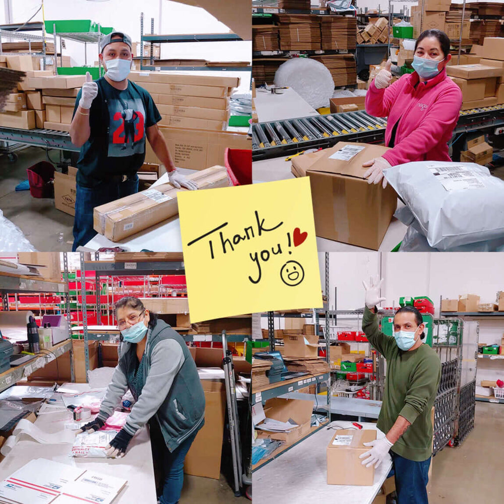 A Heartfelt Thank you Message for Our Loyal Customers!