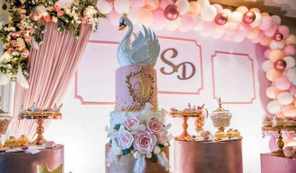 An Elegant and Serene Swan-Themed Décor for a Magical Party