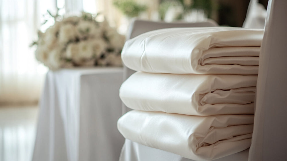 How to fold chair covers