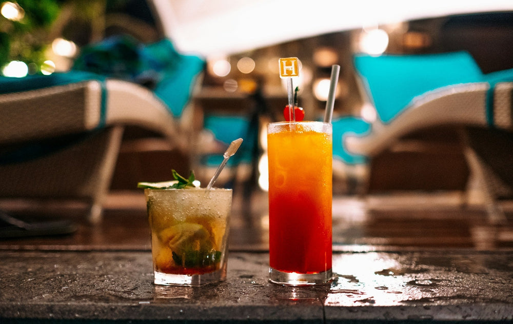 Cocktail and Mocktail Bar Set up