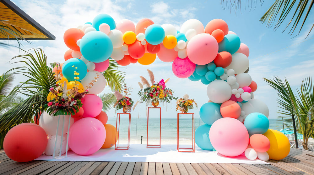 Create a Summer Birthday Bash Backdrop