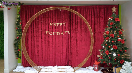 Deck the Halls: Crafting the Perfect Holiday Ornament Backdrop