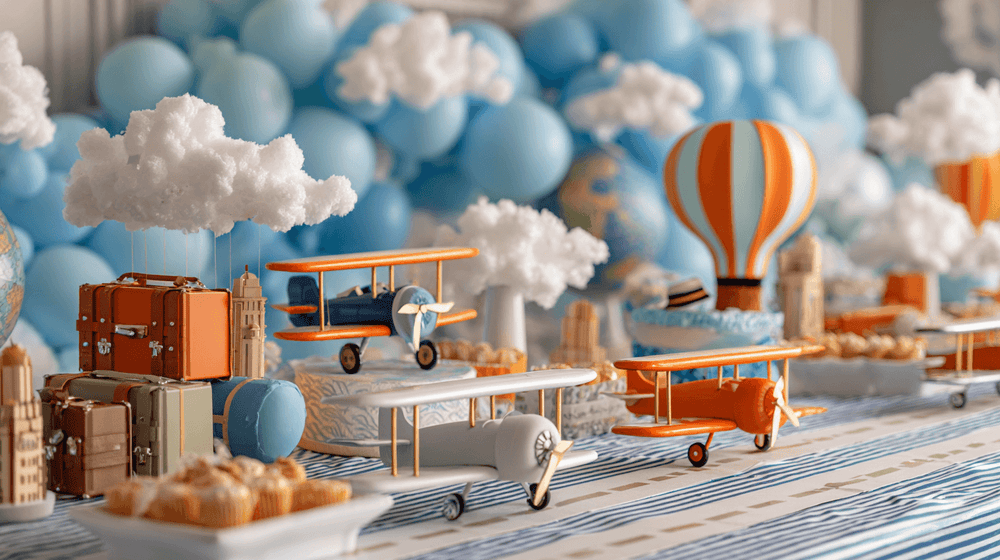 DIY Airplane Birthday Party Ideas