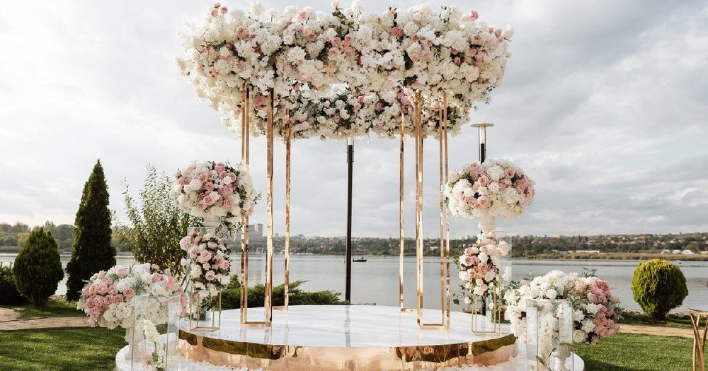 How Do I Decorate My Wedding Stage?