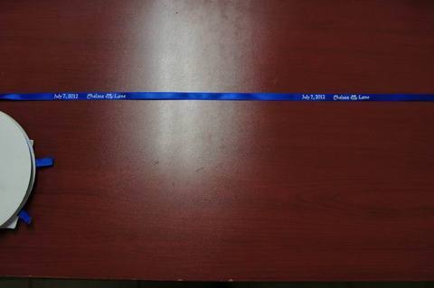 How to Cut Your Personalized Ribbon