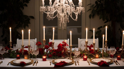 How to decorate with candles for an elegant holiday gathering