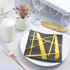 Meet Our New Range of Fabulous Metallic Foil Embellished Paper Napkins