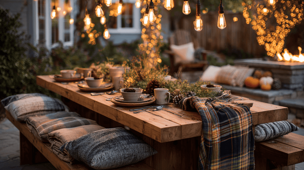 Modern Thanksgiving Table Decoration