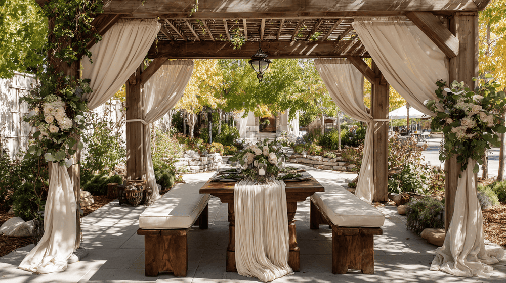 Ruched Tablecloth Styling