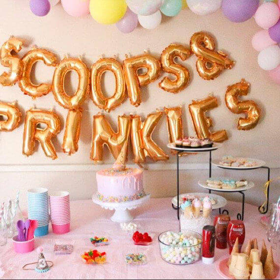 Sprinkle Your Summer with a Cute Ice Cream and Sprinkles Themed Party