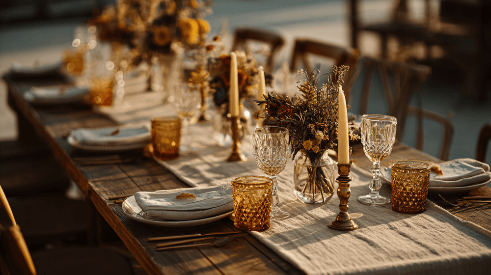 Summer to Fall Table Decorations