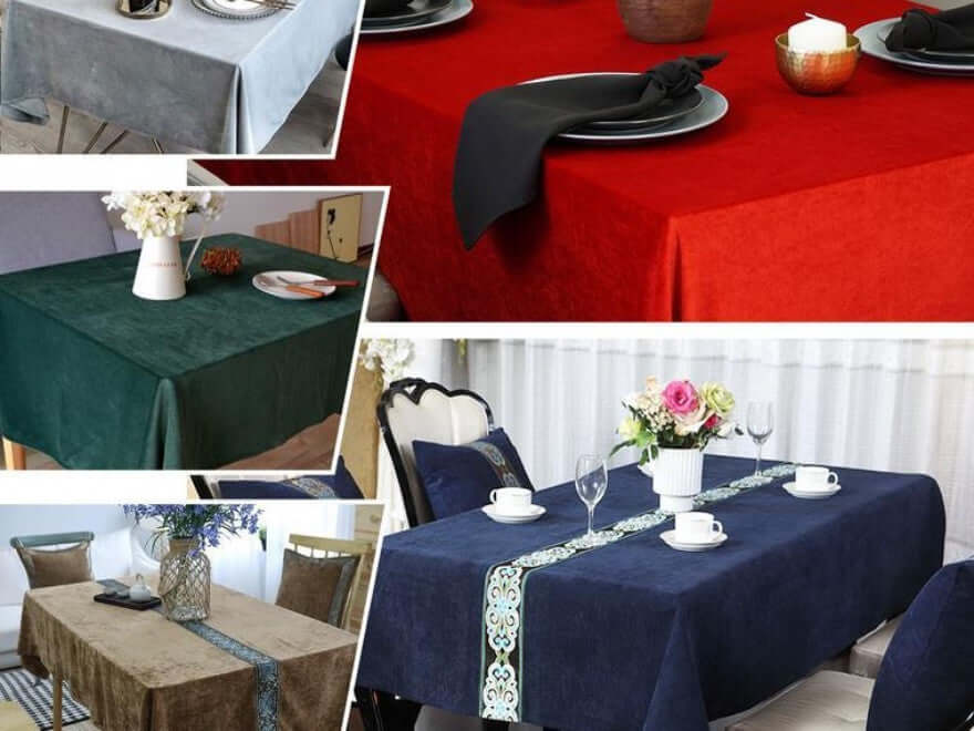 What Kind Of Material Are Tablecloths Made Of?