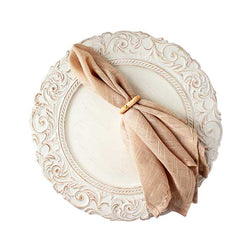 Chargers, Drinkware & Wood Slices