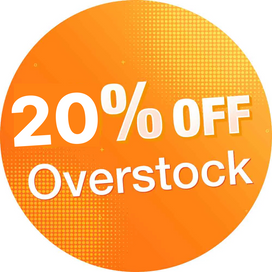 20% Off Overstock Items!