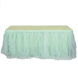 Ruffle, Jute & Tulle Table Skirts