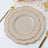 10 Pack | 8inch Taupe Hard Plastic Dessert Appetizer Plates, Disposable Tableware