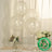 10 Pack Clear Biodegradable Balloons, Eco-friendly Thickened Extra Strong Latex Helium Party