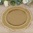 10-Pack Economy Plastic Charger Plates 13" Round Gold with Scalloped Rim - Decorative Dinner Party Serving Plates