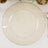 10 Pack Gold Glitter Plastic Party Plates With Ruffled Rim, Transparent Heavy Duty Round