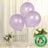10 Pack Lavender Lilac Biodegradable Balloons, Eco-friendly Thickened Extra Strong Latex Helium