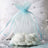 10 Pack | 4inches Baby Blue Organza Drawstring Wedding Party Favor Gift Bag