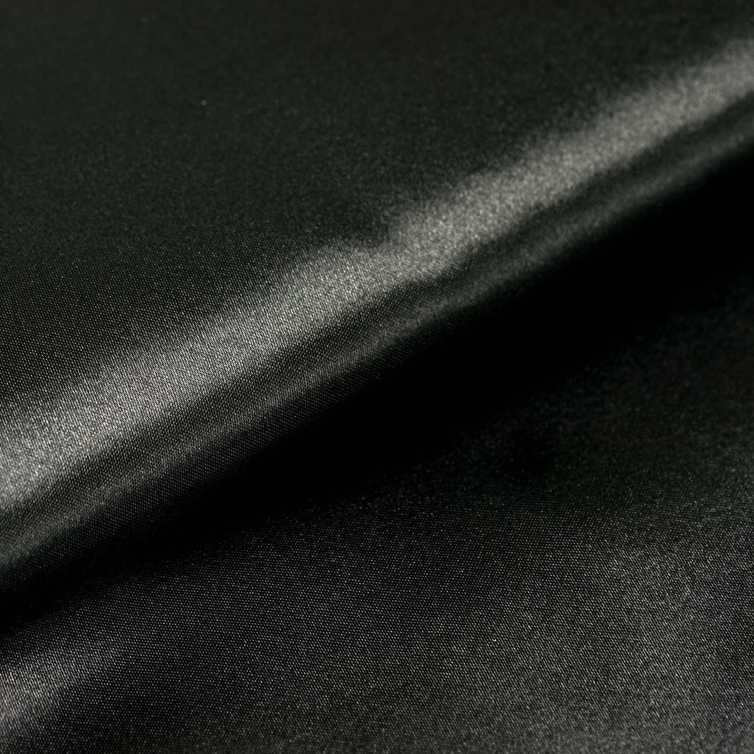 10 Yards | 54" Black Satin Fabric Bolt#whtbkgd