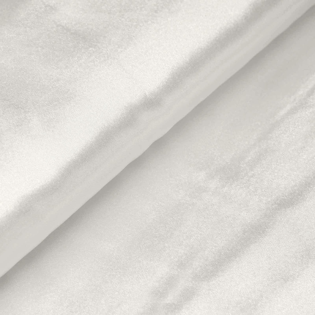 10 Yards | 54" Ivory Satin Fabric Bolt#whtbkgd