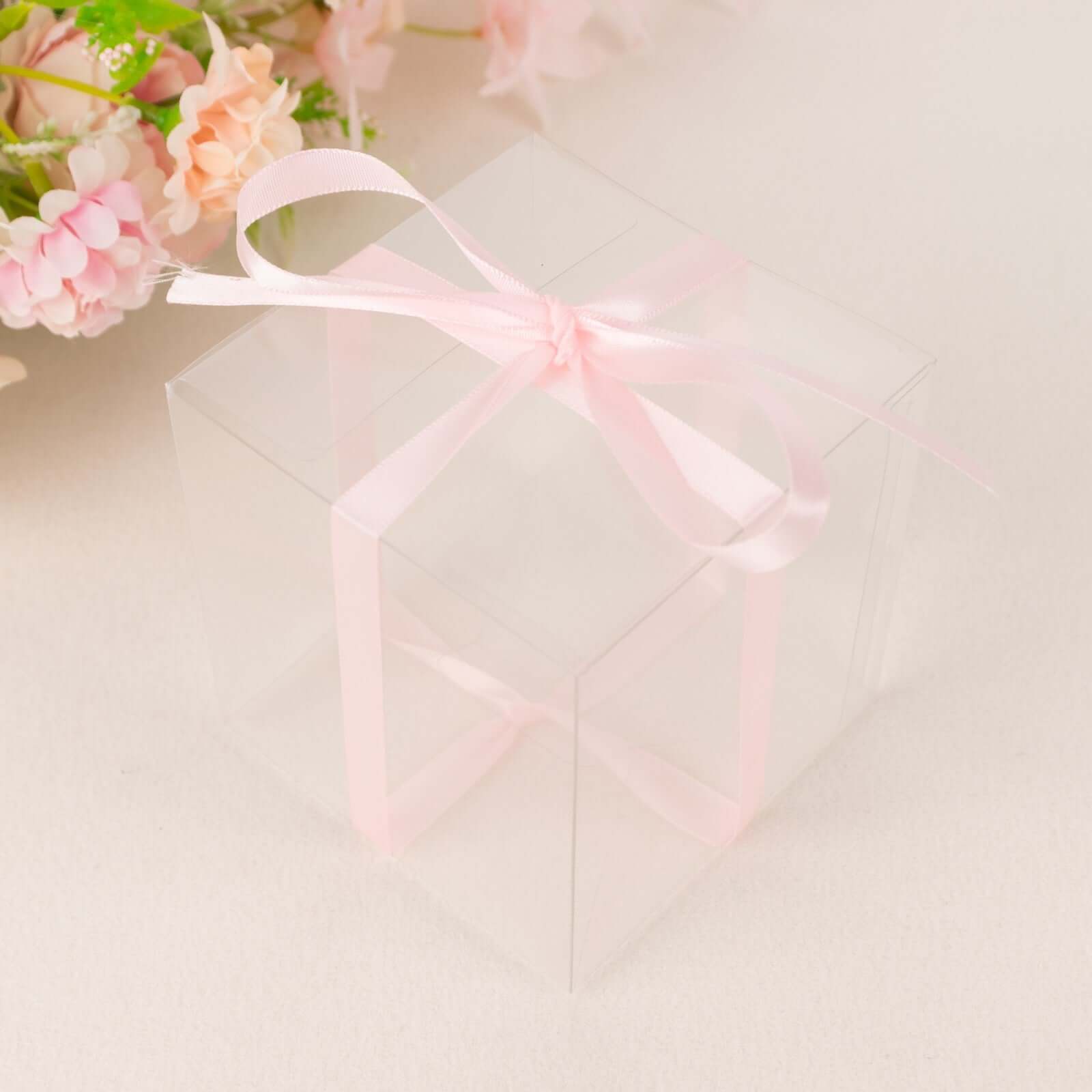 Blush Single Face Satin Ribbon 100 Yards | eFavormart.com