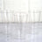 Clear Plastic Disposable Cups With Silver Glitter 16 OZ Pack Of 12