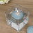 12 Pack Dusty Blue Floating Candles, 3inch Unscented Dripless Wax Discs for Centerpieces