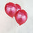 25 Pack | 12inch Shiny Pearl Red Latex Helium, Air or Water Balloons