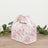 25 Pack Party Favor Gable Boxes in French Toile Pattern - Matte Pink and White Tote Boxes