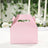25 Pack Blush Party Favor Gift Tote Gable Box Bags, Candy Treat Boxes