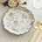 25 Pack Sage Green Paper Dinner Plates in French Toile Floral Pattern, 10inch Disposable Party
