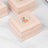 25-Pack Vintage Rose Floral Favor Boxes – Dusty Rose Cardstock Gift Boxes for Treats, Chocolates