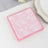 25 Pack White Pink 2-Ply Paper Cocktail Napkins in French Toile Print